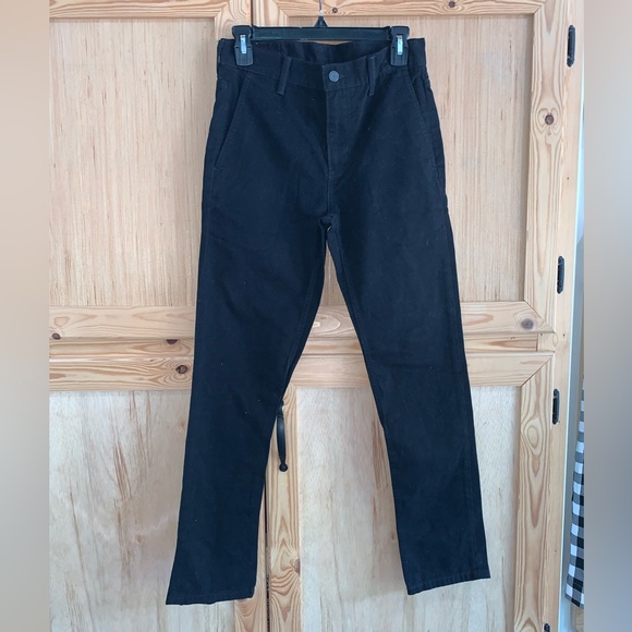 Levi Strauss & Co black jean pants size 28 x 30 - Picture 1 of 3